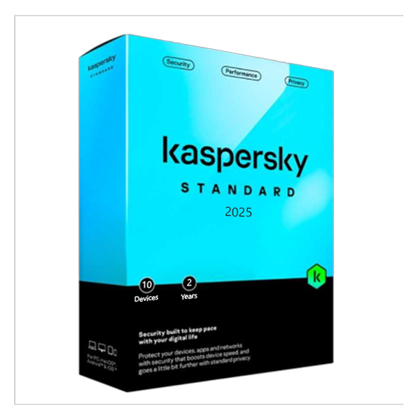 Kaspersky Standard | 10 Devices | 2 Years | EU