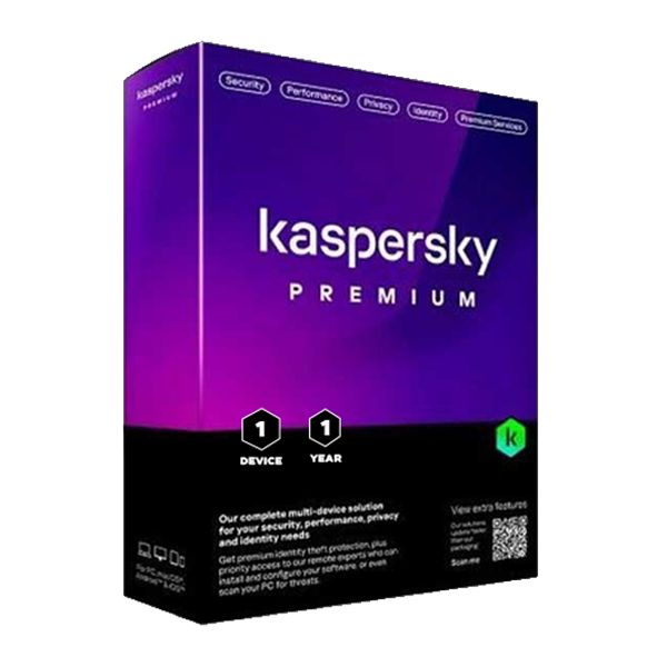 Kaspersky Premium + Customer Support | 1 Device | 1 Year | EU