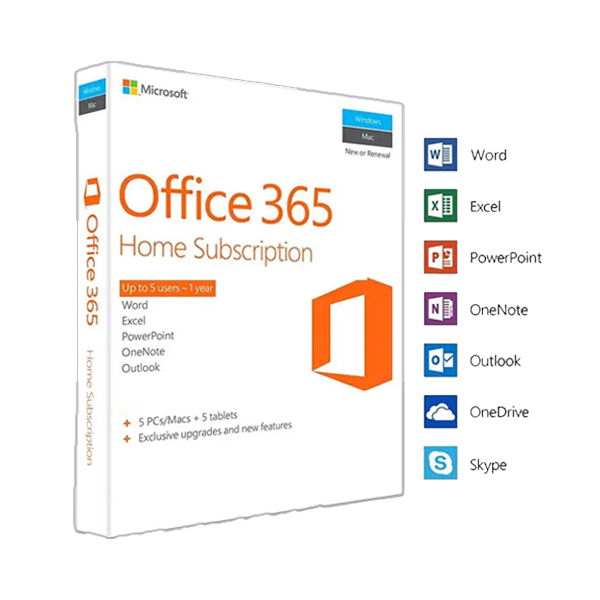 Familia Microsoft Office 365 UE 1 an