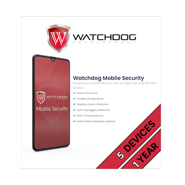 Watchdog Mobile Security 5 Android 1Year EURO Only