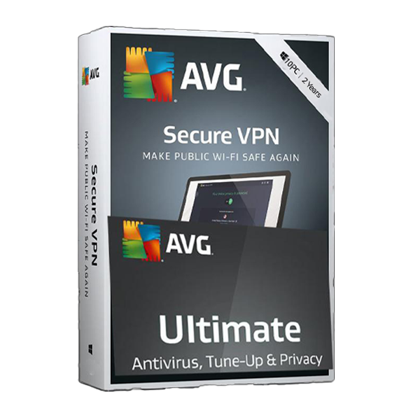 AVG Ultimate 10-Multi Devices VPN 2 ani, global