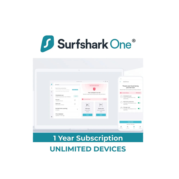 Surfshark ONE – 1 an Dispozitive nelimitate