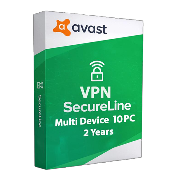 Avast SecureLine VPN 10-Device 2-Year, Global