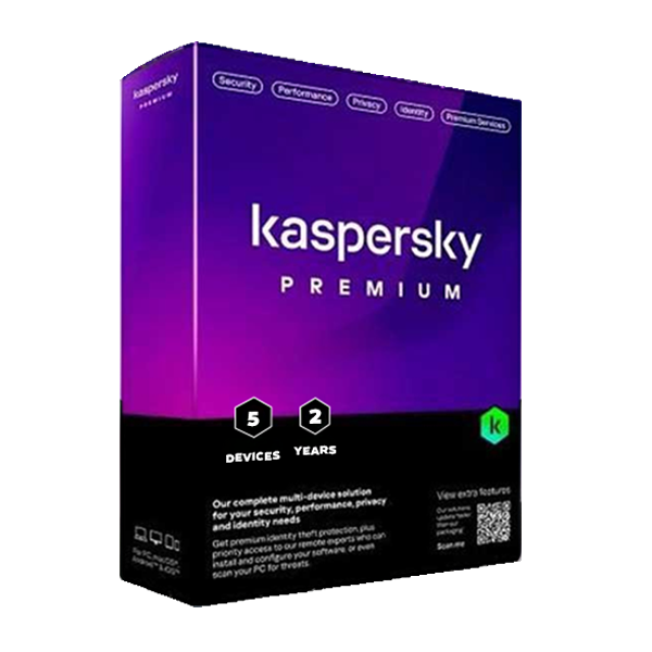 Kaspersky Premium + Customer Support | 5 Device | 2 Years | EU