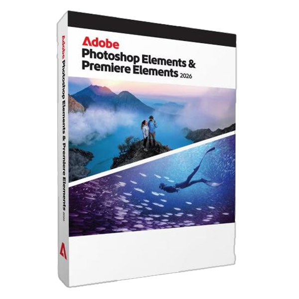 Adobe Photoshop + Premiere Elements 2026 | WIN/MAC