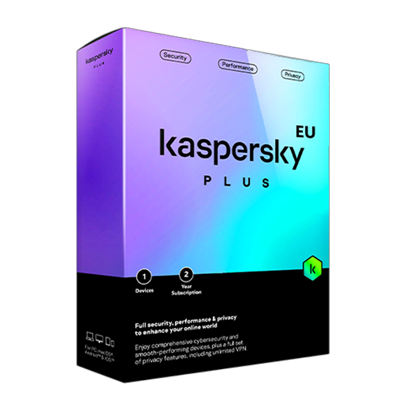 Kaspersky Plus - 1 devices / 2 year EU