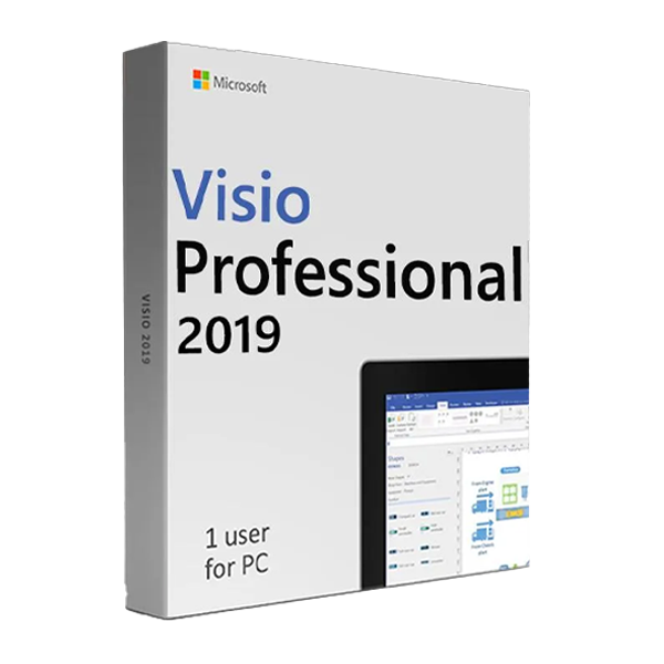 Microsoft Visio Professional 2019 - BINDS to MS account