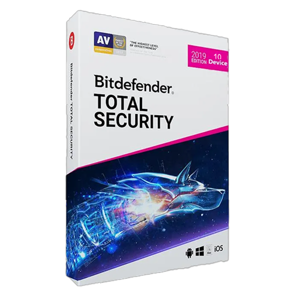 Bitdefender Total Security (10 PC -1 Year) EU