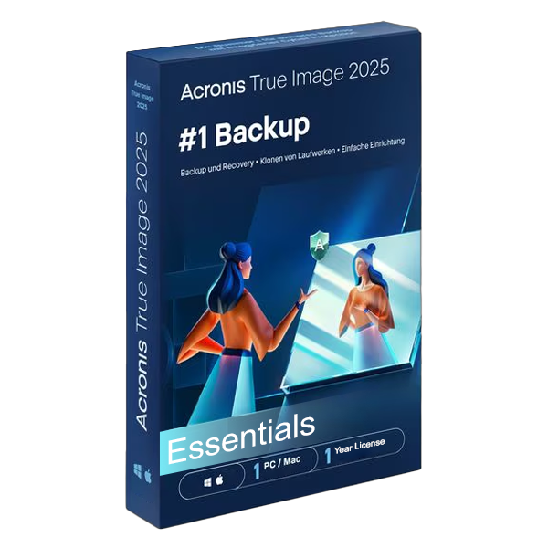 Acronis Cyber ​​Protect Home Office Essentials - 1 dispozitiv, 1 an