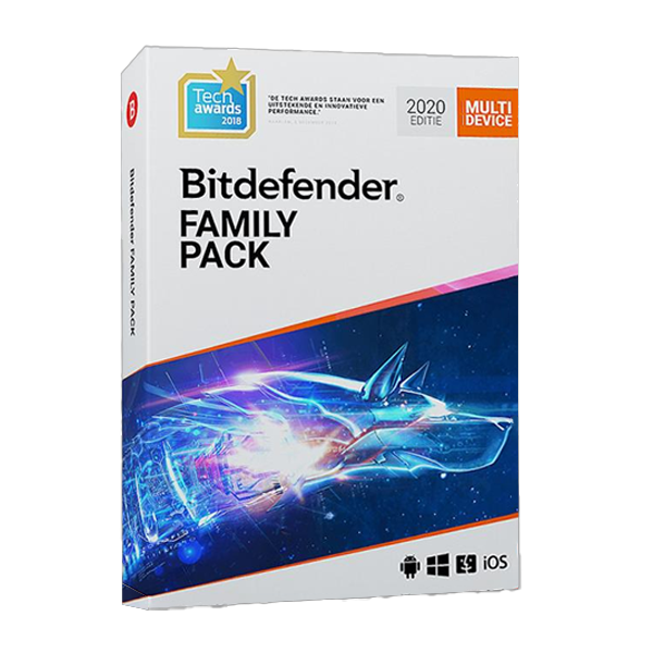 Bitdefender Family Pack (Total Security) - 1-Year 15-Device EU only (read description)