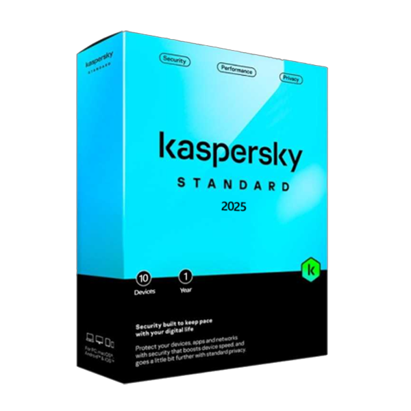 Kaspersky Standard - 10 Devices | 1 Year | EU
