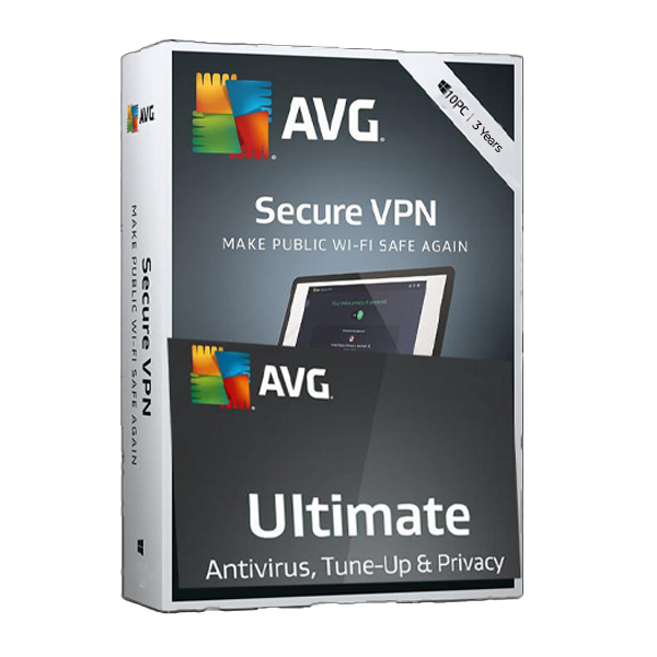 AVG Ultimate 10-Multi Devices VPN 3 ani, global