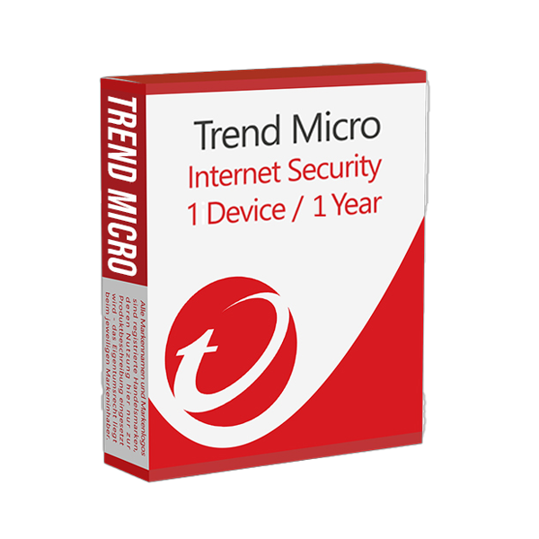 Trend Micro Internet Security 1-PC 1-Year