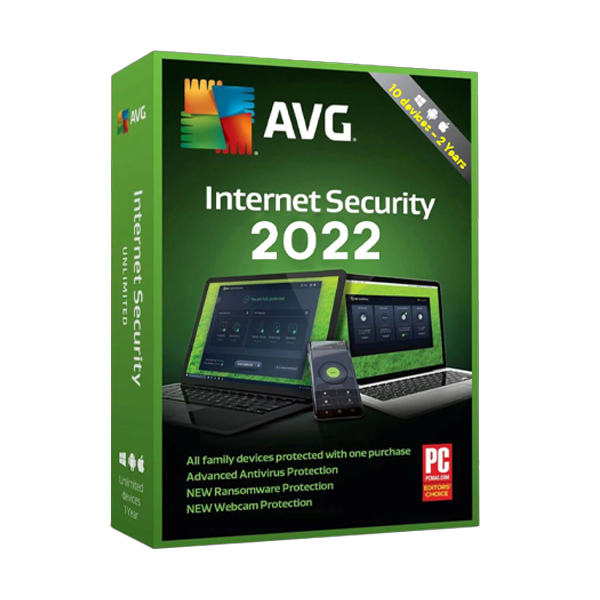 AVG Internet Security -10 dispozitive / 2 ani