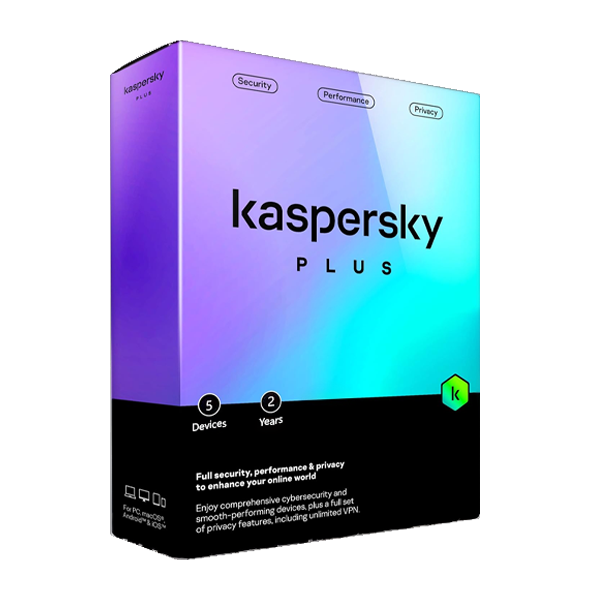 Kaspersky Plus | 5 Devices | 2 Years | EU