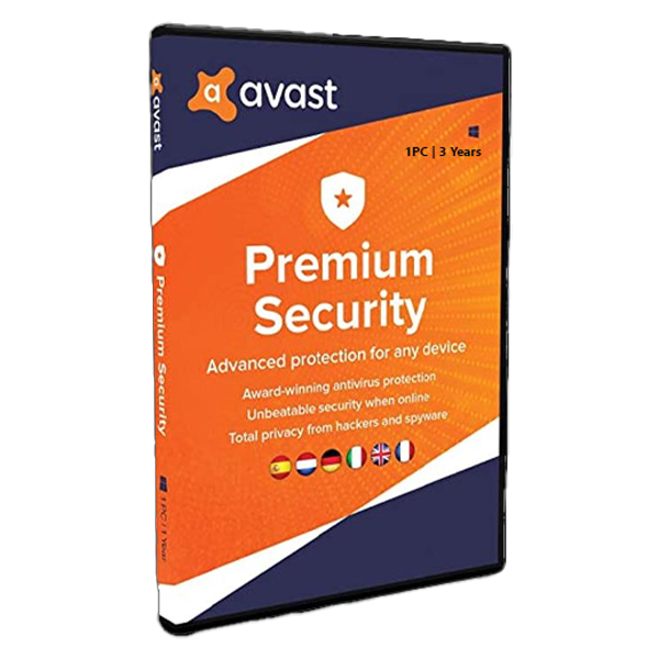 Avast Premium Security | 1 Device | 3 Years